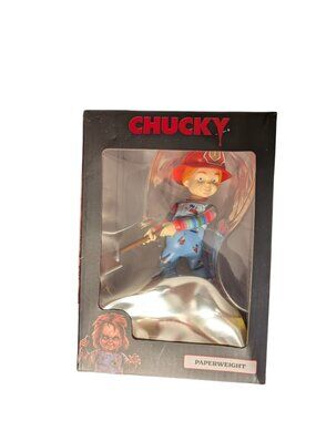 Chucky Good Guys Firefighter Paperweight Figure Collectible